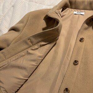 Women's Tan and Cream Coat
